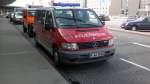 Mercedes 112 CDI, der Airport Feuerwehr Hannover am Termial C, am 24.05.2011 vorn Terminal C.