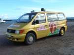 MB Vito vom Circo Dallas unterwegs auf Sao Miguel/Azoren im Februar 2013