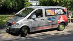 =MB Vito der Firma Elektro-DICK steht im Juli 2021 in Bad Nauheim