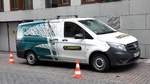 =MB Vito von Sonnenschutz.de steht im Februar 2019 in Fulda