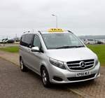 Mercedes Vito als Taxi am 12.06.19 in Invergordon (GB)