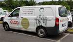 =MB Vito als Servicemobil von  elco  steht in Wächtersbach, 06-2019