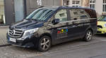 MB Vito W 447 vom Maler MAINDOK steht im Dezember 2019 in Hünfeld