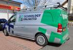 =MB Vito von TECHNOLOGY UNLIMIED aus den Niederlanden steht im M�rz 2026 in Fulda
