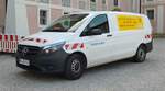 =MB Vito von  bayernwerk  steht im August 2026 auf dem Schlo�platz in Berchtesgaden