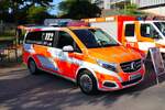 BF Frankfurt am Main Mercedes Benz Vito ELW B-Dienst am 24.08.24 beim Leistungsvergleich Höhenrettung in Frankfurt am Main