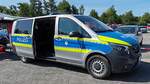 =MB Vito der hessischen LaPo, gesehen auf dem Ausstellungsgelände anl. der Feierlichkeiten  100 Jahre Feuerwehr HÜNFELD  im Juni 2025
