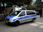 Mercedes Benz Vito der Polizei Heidelberg am 07.09.11 in Heidelberg