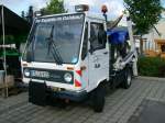 Multicar M26 Absetzkipper eines örtlichen GaLa Baubetriebes beim 11.Bulldogtreffen in Burkhardtsdorf
