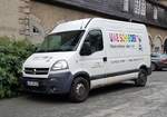 =Opel Movano vom Malerbetrieb SCHNEIDER steht im September 2019 in Detmold