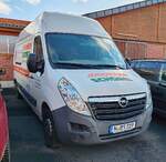 =Opel Movano des Bremsendienstes SCH�BEL auf der Bulldogmesse in Alsfeld, 10-2025