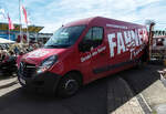 =Opel Movano von FAHNER-FRUCHT steht im April 2026 im EGA-Park in Erfurt