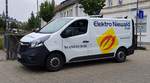 =Opel Vivaro von Elektro-NIEWALD steht im September 2019 in Detmold