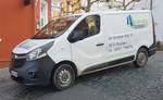 =Opel Vivaro vom Gebäudereiniger KRANZ steht im Januar 2020 in Hünfeld