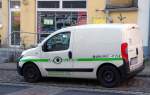 Peugeot Partner als Streifenfahrzeug für den SWSD Wachdienst in Sassnitz am 02.04.15.