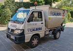 =Piaggio Porter, eingesetzt zur Stadtreinigung am Gardasee, 09-2025