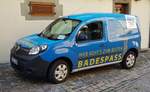 =Renault Kangoo als Werbeträger für die BODENSEETHERME ÜBERLINGEN, 10-2019