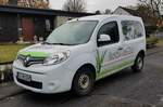 =Renault Kangoo von  Garten und Hof  steht im Petersberg im November 2022