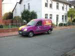 Renault Kangoo in Lehrte, am 08.11.10.