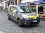 =Renault Kangoo vom Schornsteinfeger REPP steht im Juli 2018 in Schotten