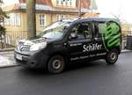=Renault Kangoo von Büromaschinen-Schäfer steht im Januar 2019 in Hünfeld