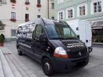 RENAULT-Transporter anl�sslich der Harley-Davidson-Charity-Tour-2011 am Rieder Hauptplatz; 110811
