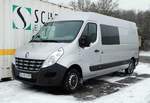 =Renault Master steht auf dem Rasthof Fulda-Nord, 01-2017