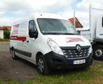 =Renault Master der Zimmerei KAPP, gesehen beim Ortsjubiläum von Spahl im Juni 2017