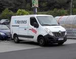 =Renault Master von HERMES steht im August 2018 in Petersberg