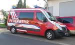 =Renault Master als MTW der Feuerwehr Petersberg, Aufnahme August 2019
