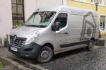 =Renault Master vom Stukkateur NATTMANN steht im Dezember 2019 in Hünfeld