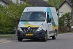 Renault Master der luxemburgischen Post, aufgenommen 09.2026.