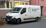 =Renault Master von Baudekoration HOHMANN steht im Dezember 2020 in Hünfeld