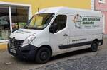 =Renault Master der Firma HOHMANN, gesehen im Mai 2021 in Hünfeld