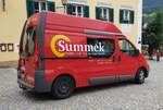 =Renault Trafic des Maler- und Trockenbaubetriebes SUMMEK unterwegs in Berchtesgaden, 06-2022
