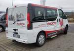 =Renault Trafic von MEDIANA steht im Dezember 2019 in Hünfeld