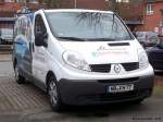 Renault der Trafic der ''Akost GmbH'', Rostock, 25.2.2012