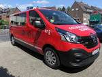 Besuch der Feuerwehr Essen mit einem Renault Trafic beim Feuerwehrfest in St.