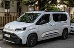 Toyota ProAce City Verso Facelift, fotografiert in August, 2025