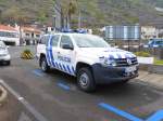 VW Amarok als Polizeifahrzeug, gesehen auf Madeira im März 2015