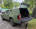 =VW Amarok als Einsatzfahrzeug der Bundeswehr, ausgestellt beim Hessentag in Fulda, 06-2026