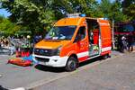 Feuerwehr Langenselbold VW Crafter VRW (Florian Langenselbold 1-50-1) am 10.08.25 in Hammersbach bei einer Übung 