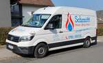 =VW Crafter II, gesehen im M�rz 2026 in Petersberg-Marbach