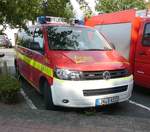 =VW T 5 als MTW der Feuerwehr DILLENBURG steht in Hünfeld anl.