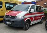 =VW T5 als MTW der Feuerwehr SINDERSFELD steht in Hünfeld anl.