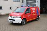 Feuerwehr Weinheim Stadt VW T5 GW-Unwetter am 30.10.21 bei einen Fototermin