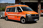 Hier zusehen gibt es den VW Transporter T5 GP als Mehrzweckfahzeug (MZF) der Feuerwehr Gro� Parin.