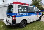 =VW T5, als Einsatzfahrzeug der Bergwacht WASSERKUPPE, ausgestellt beim Hessentag in Fulda, 06-2026