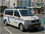 Einsatzwagen der Luxemburgischen Polizei (VW T 5) aufgenommen am 17.06.2013.