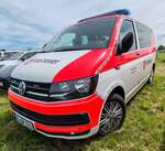 =VW T6 der Malteser Fernmeldezug WÜRZBURG, gesehen auf dem Parkgelände der Rettmobil 2024 in Fulda